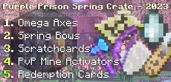 Spring 2023 on Purple Prison!